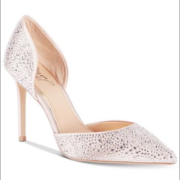 Badgley Mischka Shoes - Badgley Mischka Jewel Alexandra Pump 7 champagne